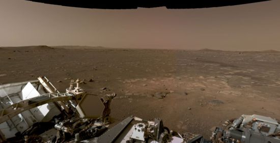 '퍼시비어런스'가 촬영한 화성 사진. NASA 제공.jpg
